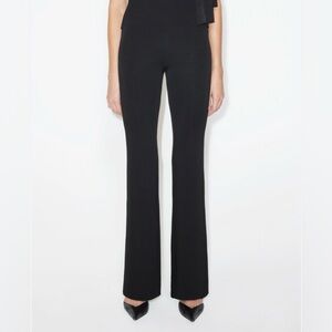 Black KHY Sueded Stretch Low Rise Pants (Size XS)